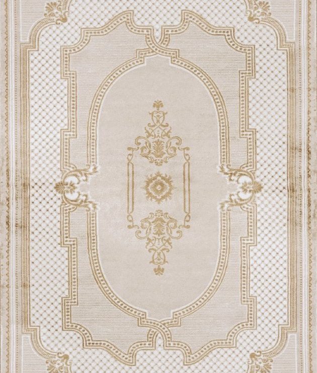 ART DECO A914 R BEJ - GOLD BEYAZ EL DUGUMLU