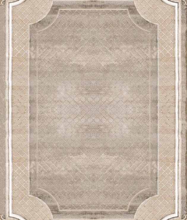 ART DECO A913 R VİZON - BEJ BEYAZ EL DUGUMLU