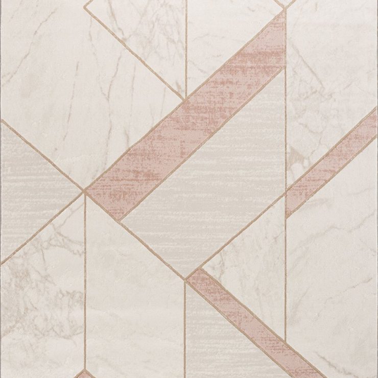 SİMGE B779 R BEJ - PEMBE BEYAZ EL DUGUMLU