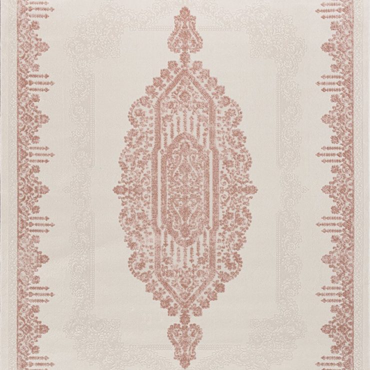 SİMGE B783 R BEYAZ - PEMBE BEYAZ EL DUGUMLU