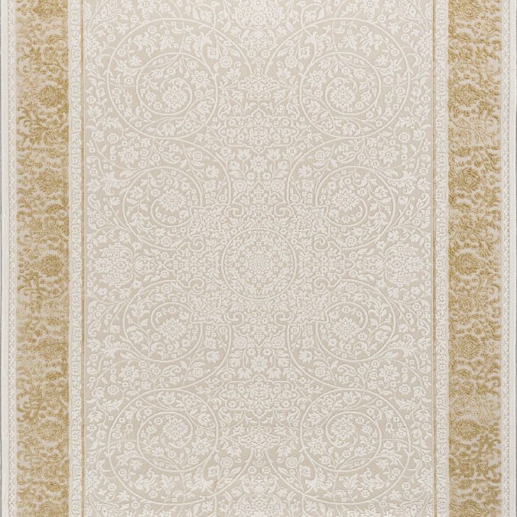 SİMGE C072 R BEJ - SARI BEYAZ EL DUGUMLU